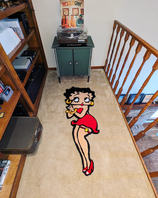 Betty Boop Hand-tufted rug